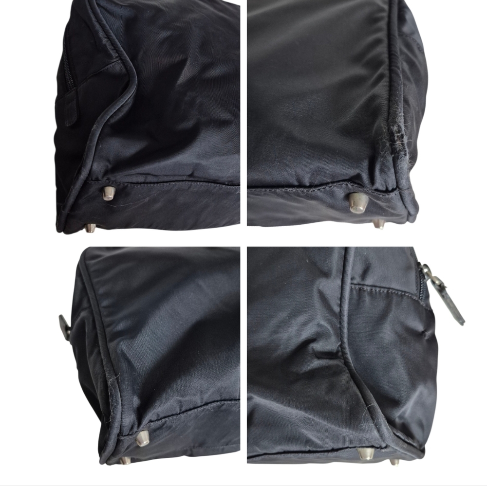 Vintage Prada Black Nylon Handbag - Picture 8 of 16